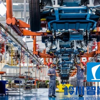 电动车装配流水线