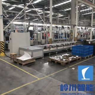 水泵流水线生产