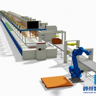 壁挂炉自动化装配线