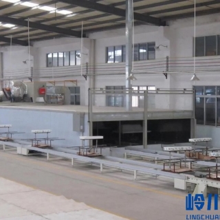 浴缸生产流水线