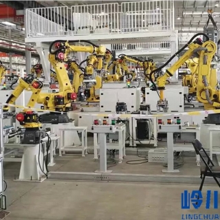 方形电池PACK自动化装配线